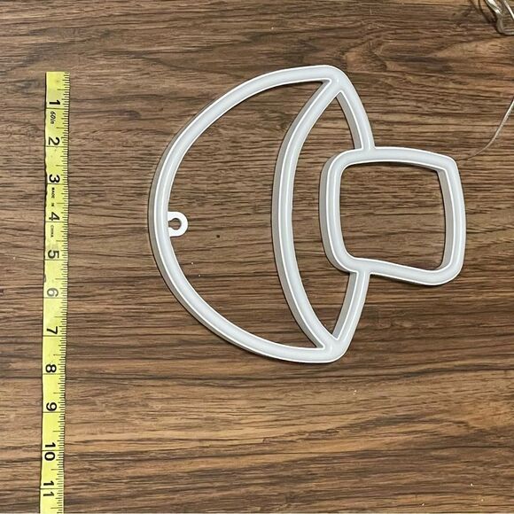 NIB Room 2 Room LED Neon Mushroom Battery Operated Light Red and White - Picture 6 of 7